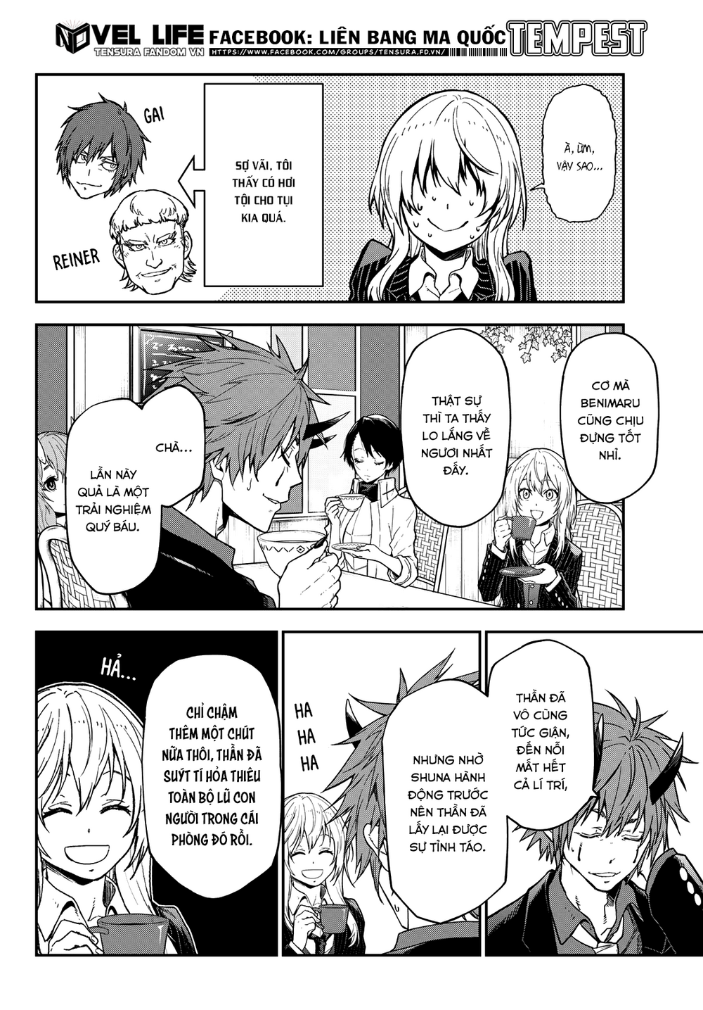 Chuyển Sinh Thành Slime Chap 125 - Next Chap 126