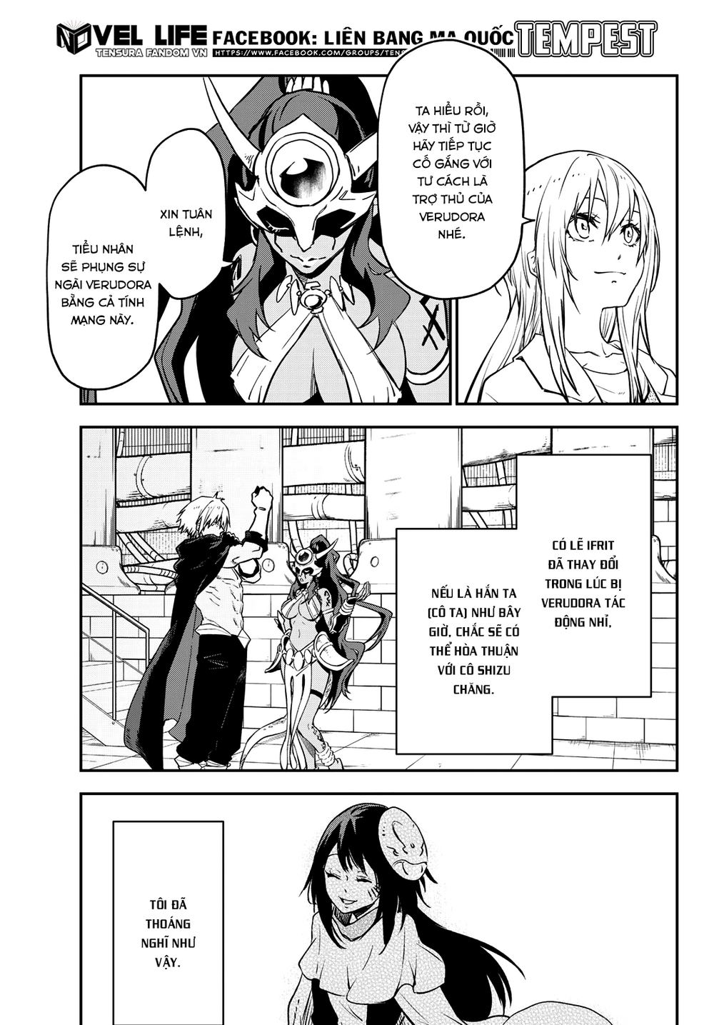 Chuyển Sinh Thành Slime Chap 134 - Next Chap 135