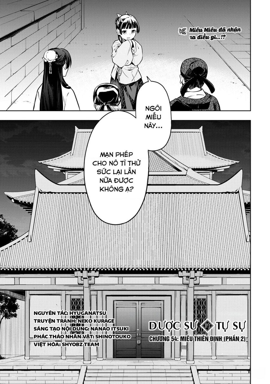 Độc Thoại Của Người Dược Sĩ Chap 54 - Next Chap 55