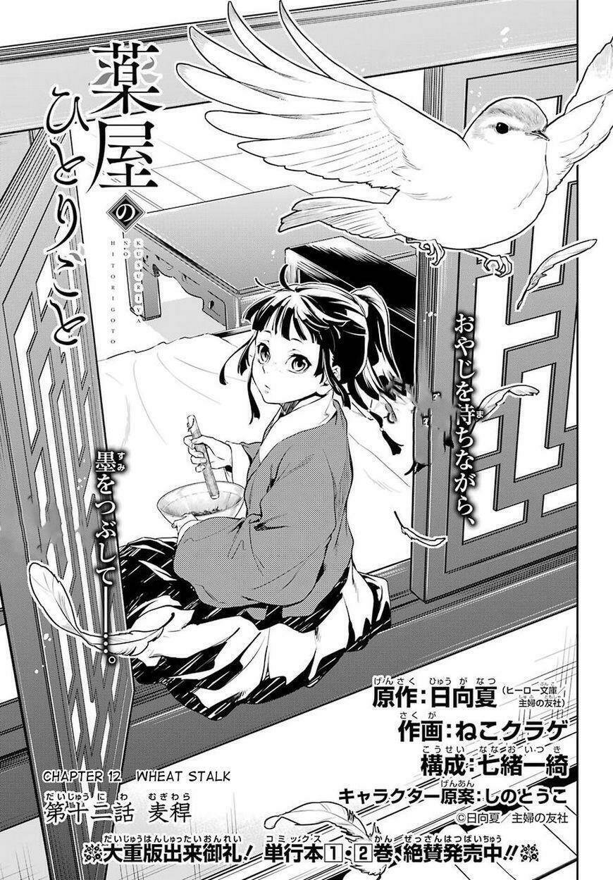 Độc Thoại Của Người Dược Sĩ Chap 12 - Next Chap 13