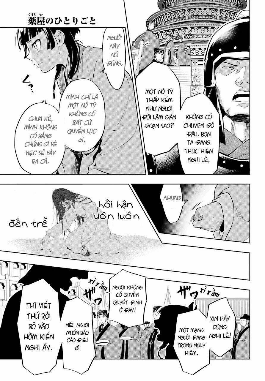 Độc Thoại Của Người Dược Sĩ Chap 34 - Next Chap 35
