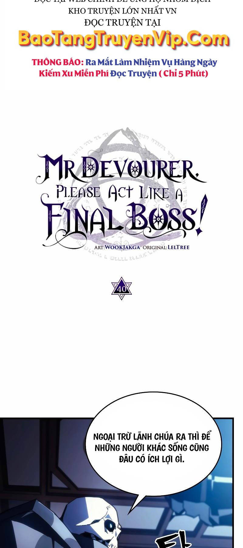 Hãy Hành Động Như Một Vị Boss Đi, Ngài Swallows Chap 40 - Next Chap 41