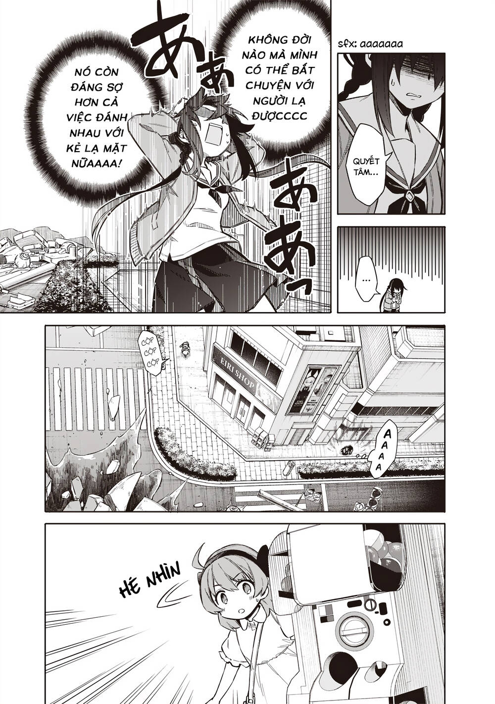 Tokyo Kinoko: Nữ Sinh Trung Học Mạnh Nhất Thế Giới Với Kĩ Năng Giao Tiếp Cực Tệ Chap 1 - Next Chap 2