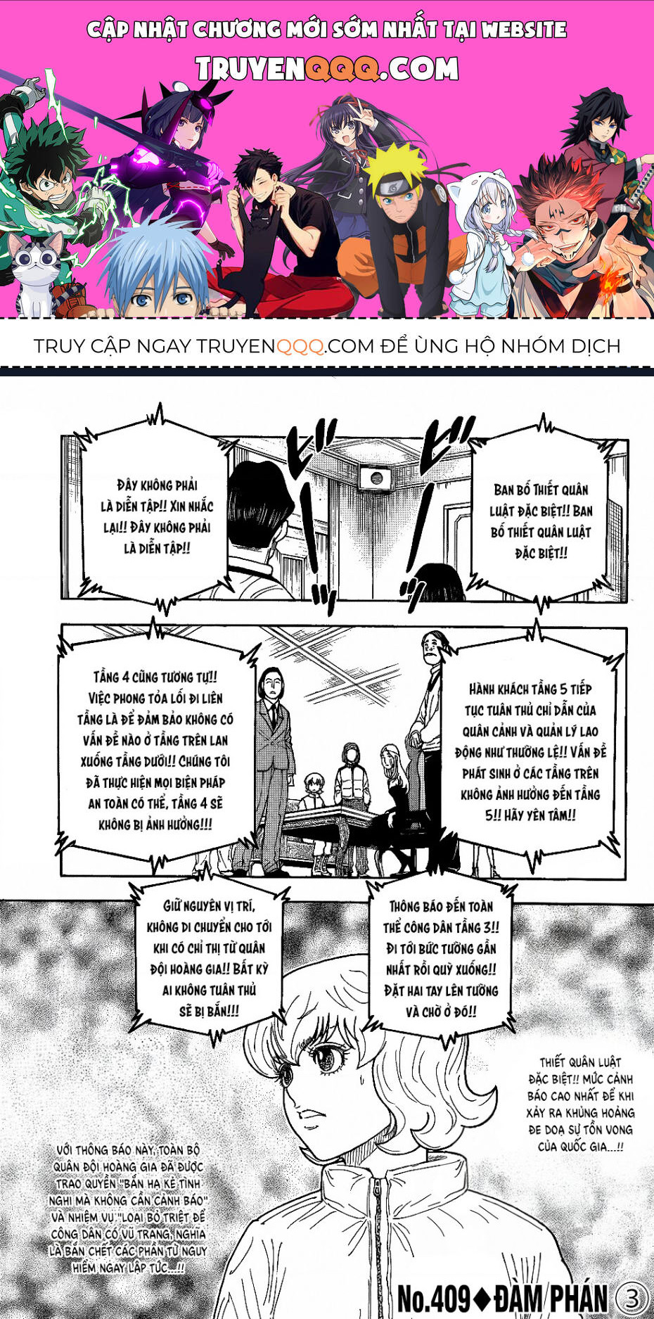 Hunter x Hunter  Chap 409 - Next Chap 410