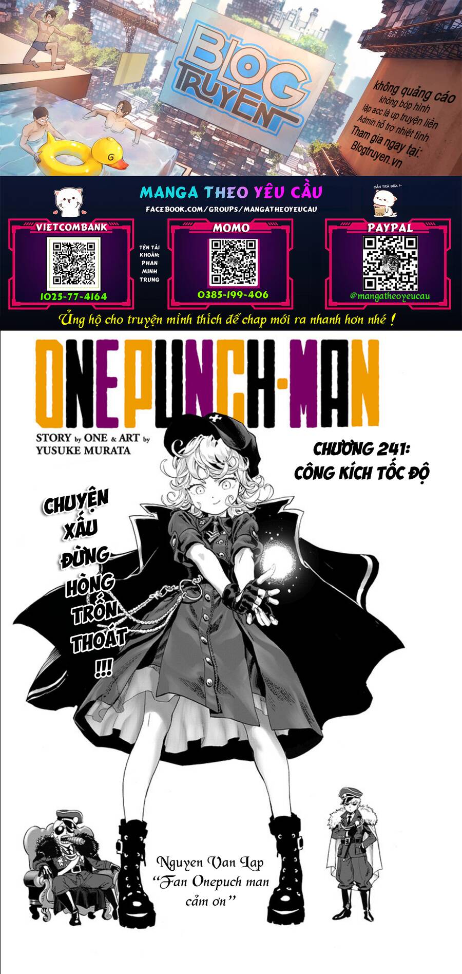 Onepunch Man Chap 241 - Next Chap 242