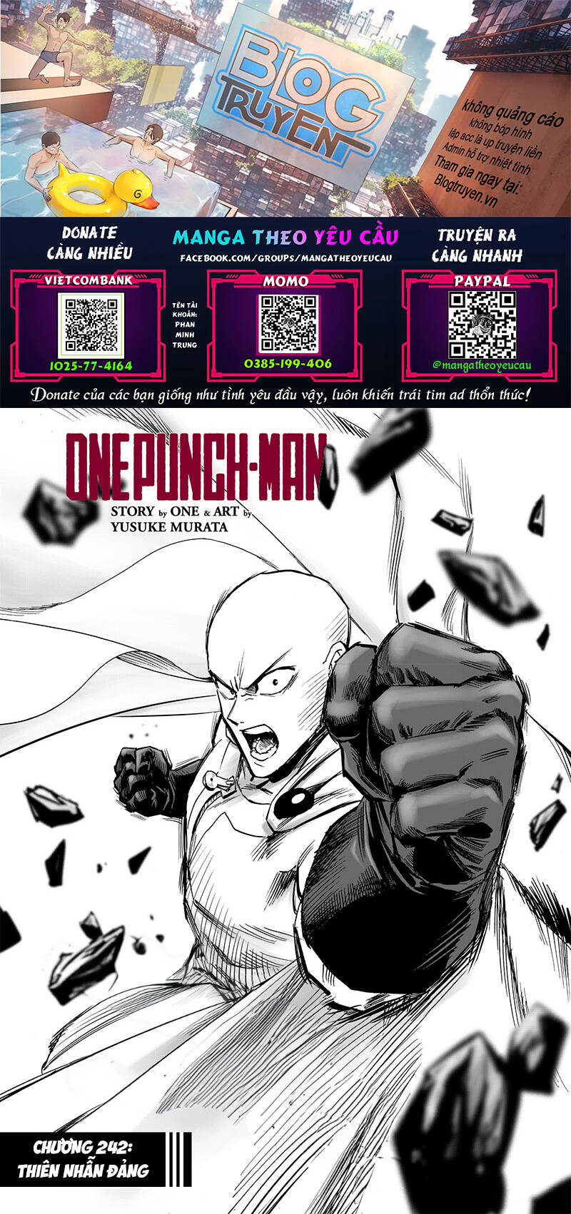 Onepunch Man Chap 242 - Next Chap 243