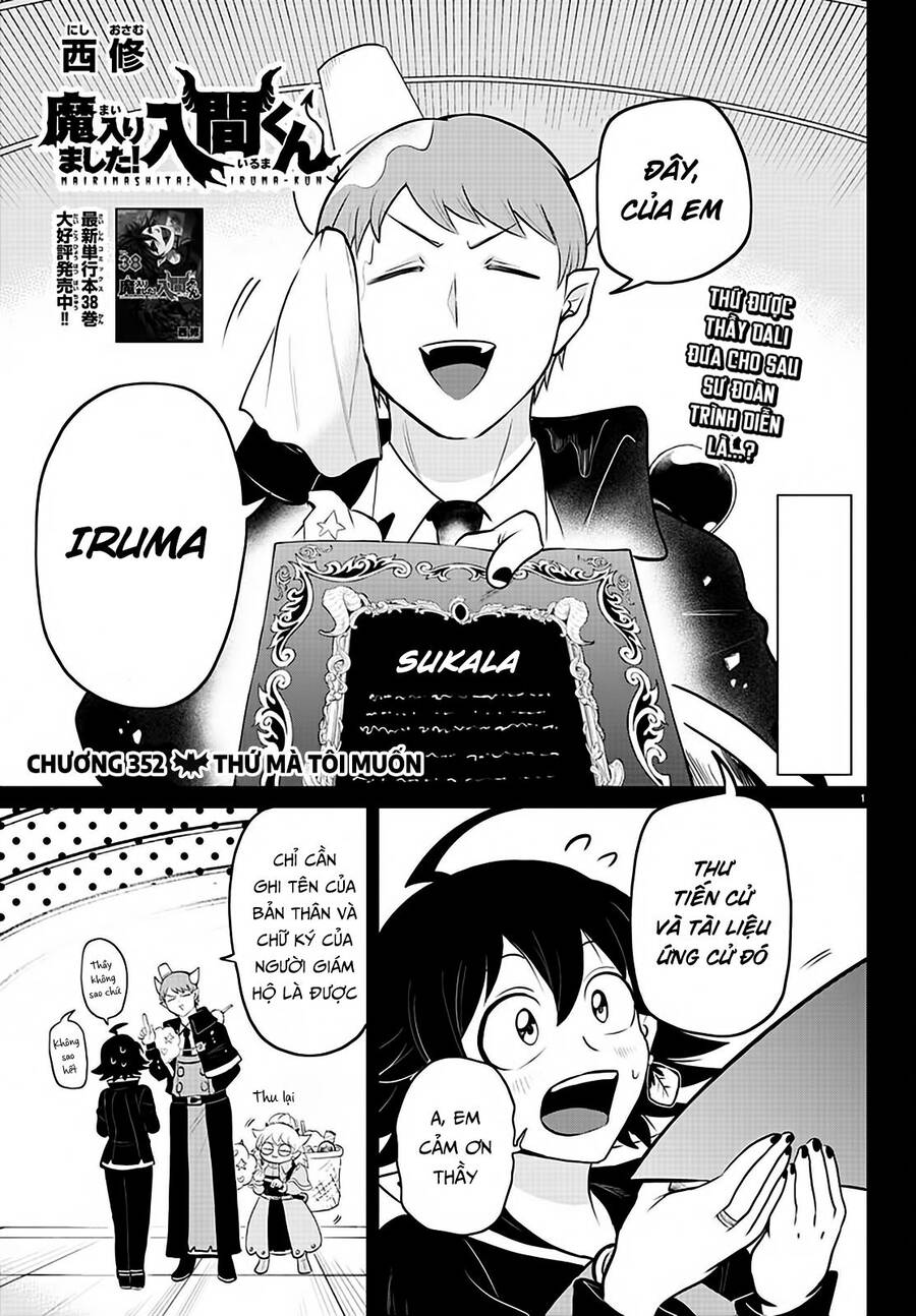Chào Mừng Cậu Đến Trường Iruma-Kun Chap 352 - Next Chap 353
