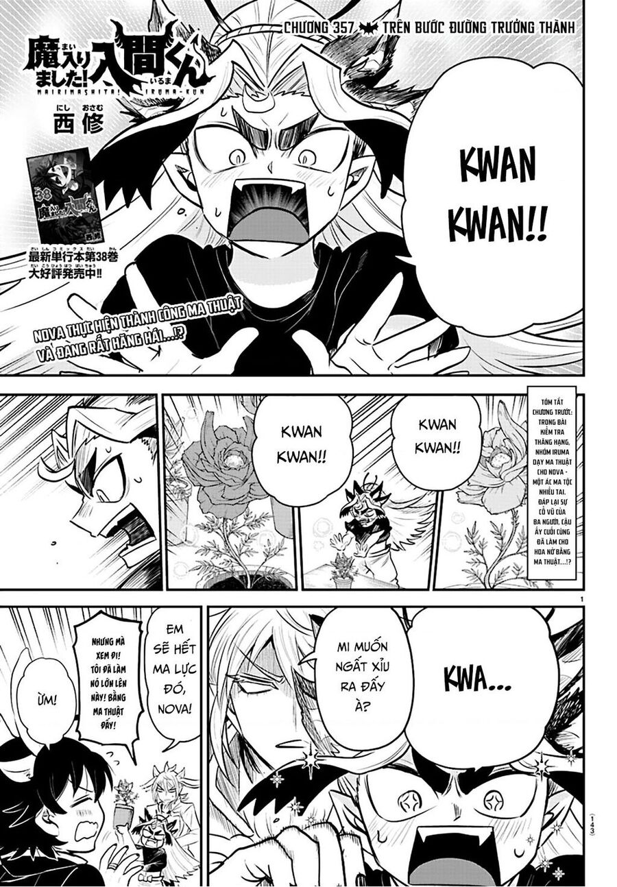 Chào Mừng Cậu Đến Trường Iruma-Kun Chap 357 - Next Chap 358