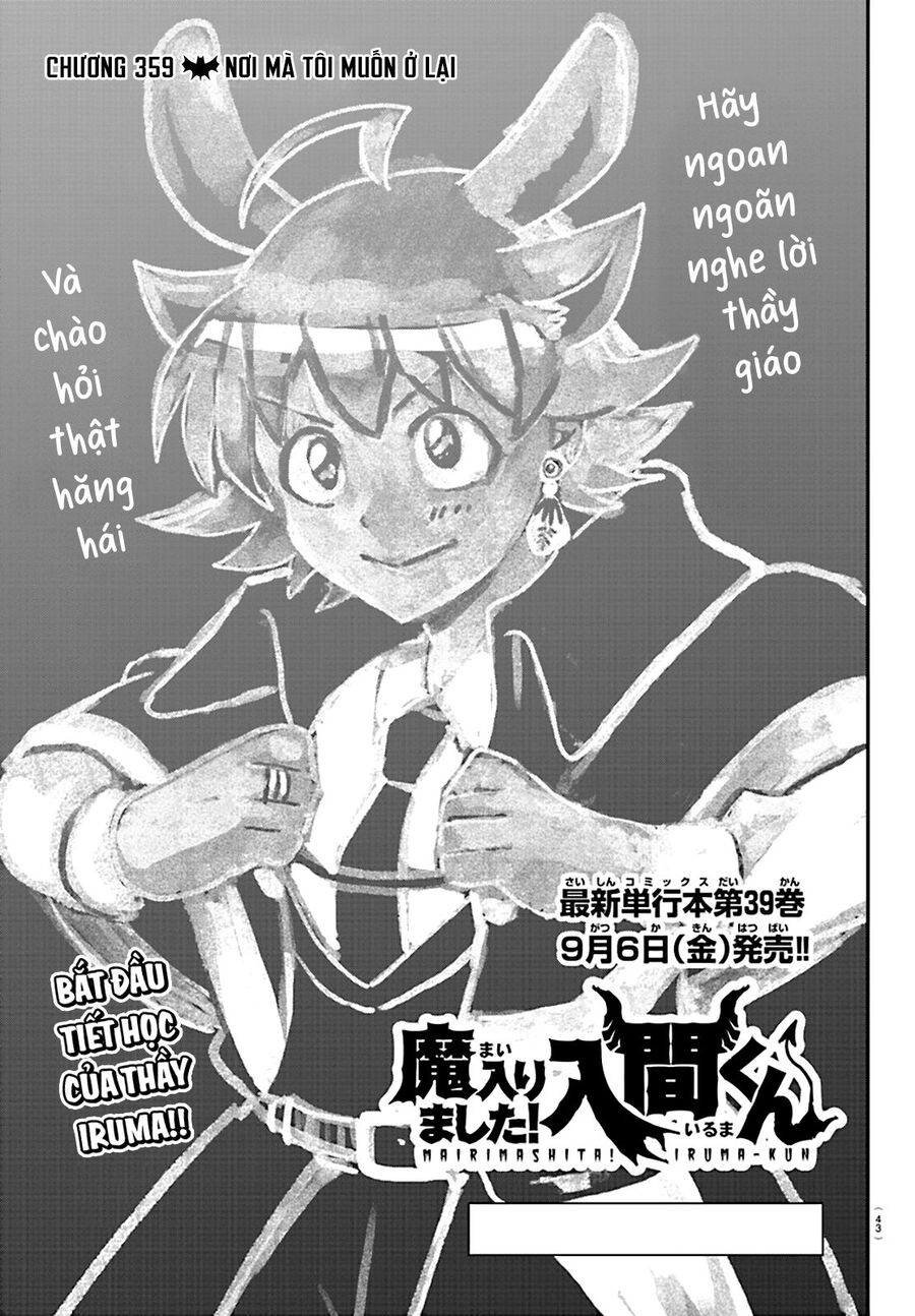 Chào Mừng Cậu Đến Trường Iruma-Kun Chap 359 - Next Chap 360