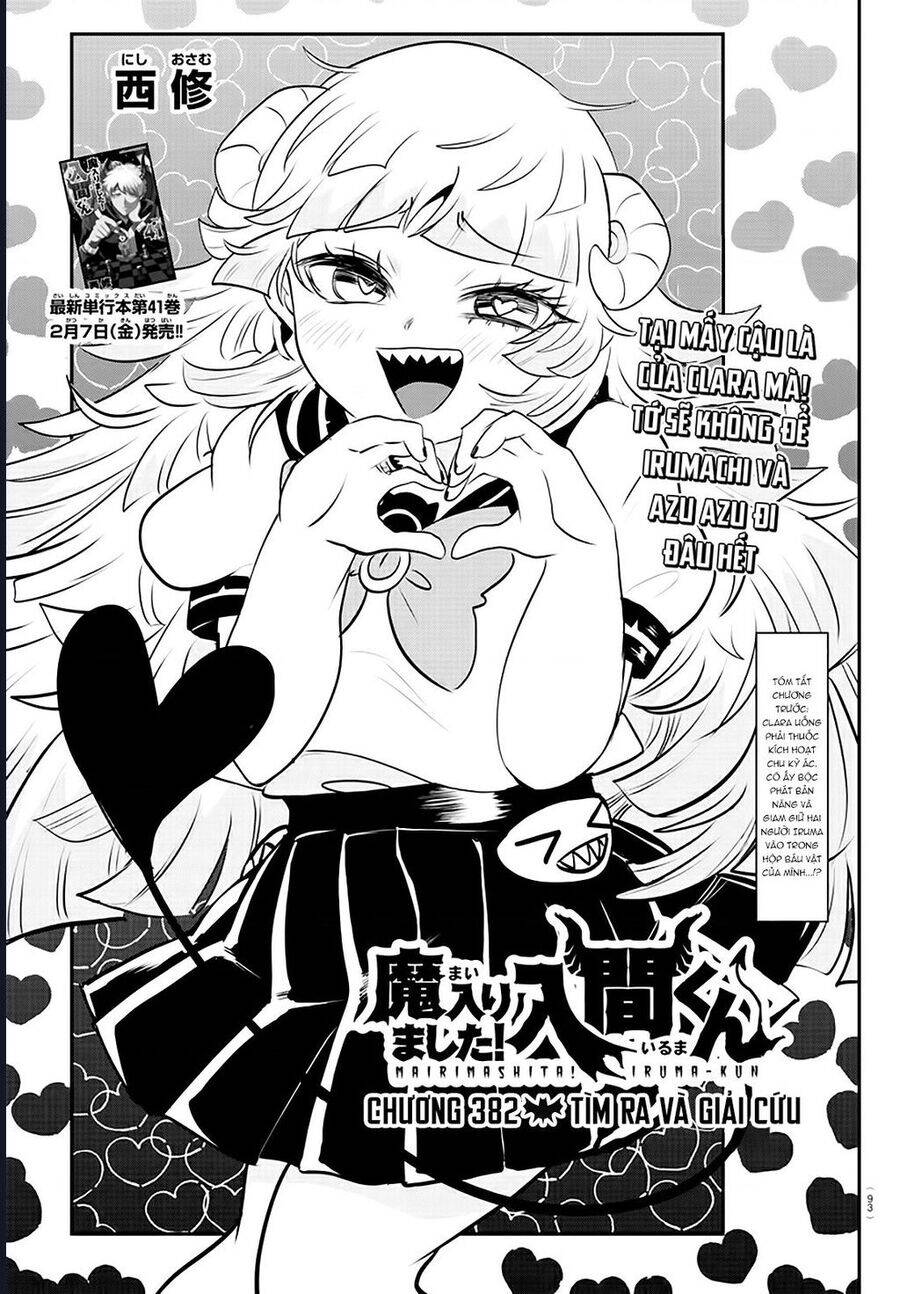 Chào Mừng Cậu Đến Trường Iruma-Kun Chap 382 - Next Chap 383