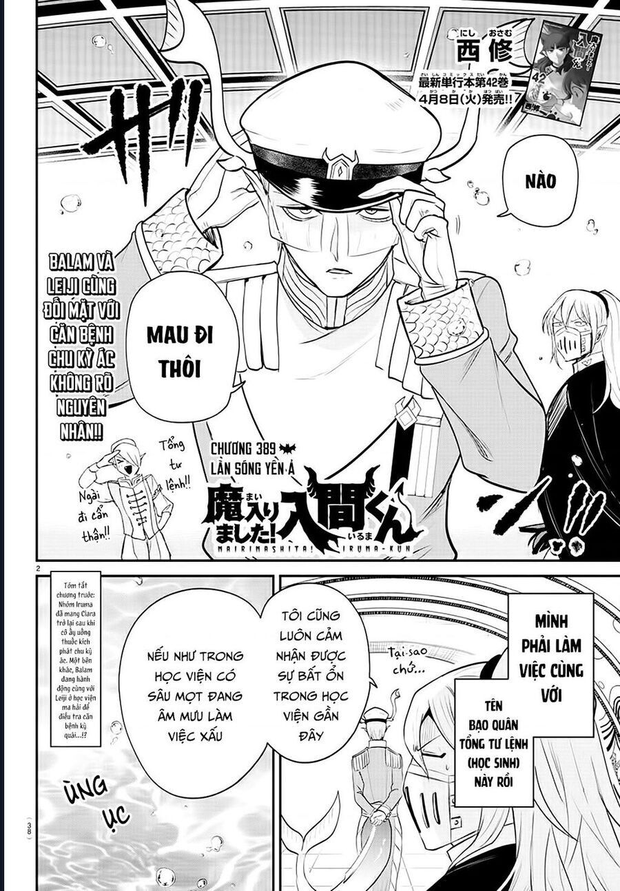 Chào Mừng Cậu Đến Trường Iruma-Kun Chap 389 - Next Chap 390