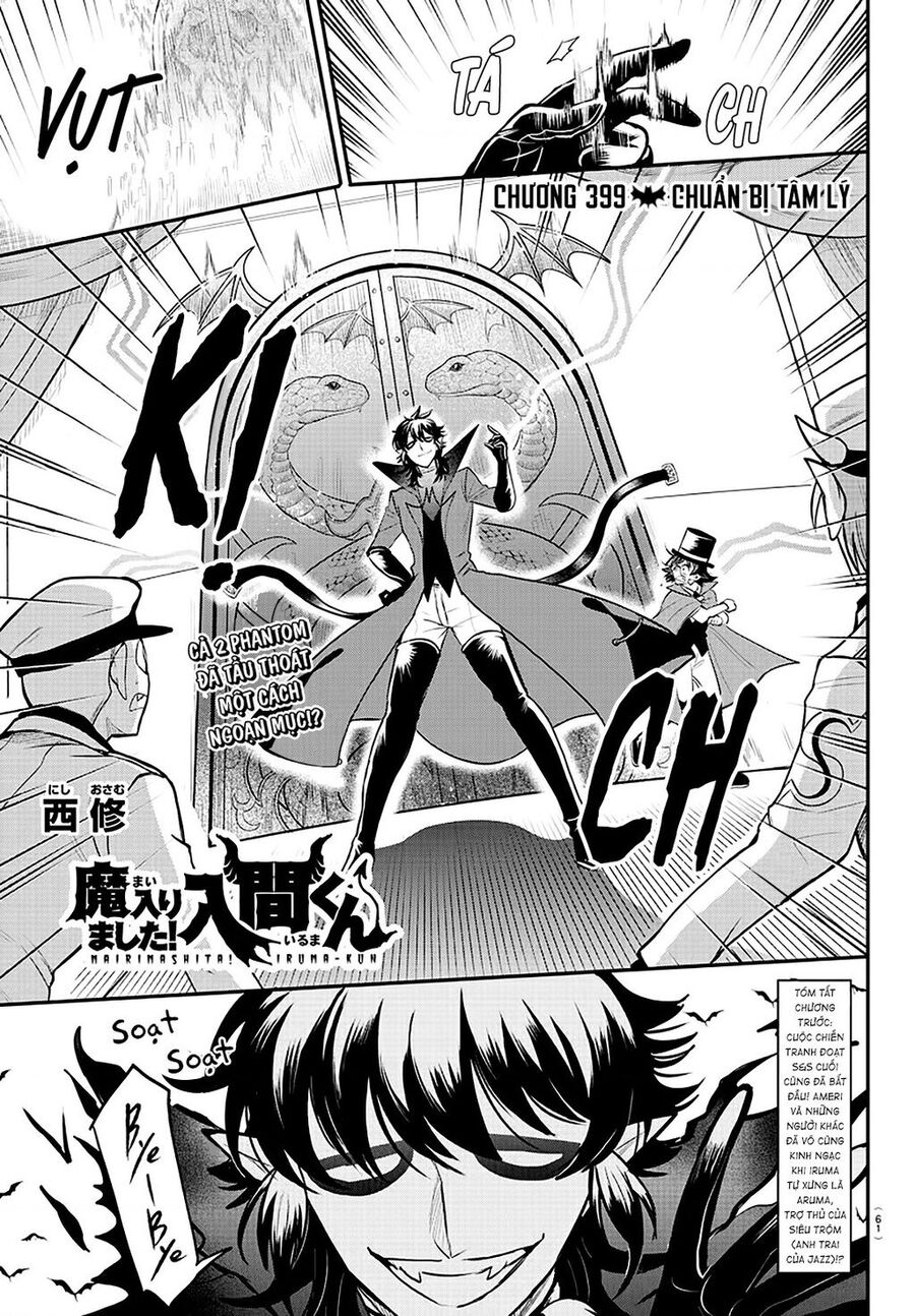 Chào Mừng Cậu Đến Trường Iruma-Kun Chap 399 - Next Chap 400