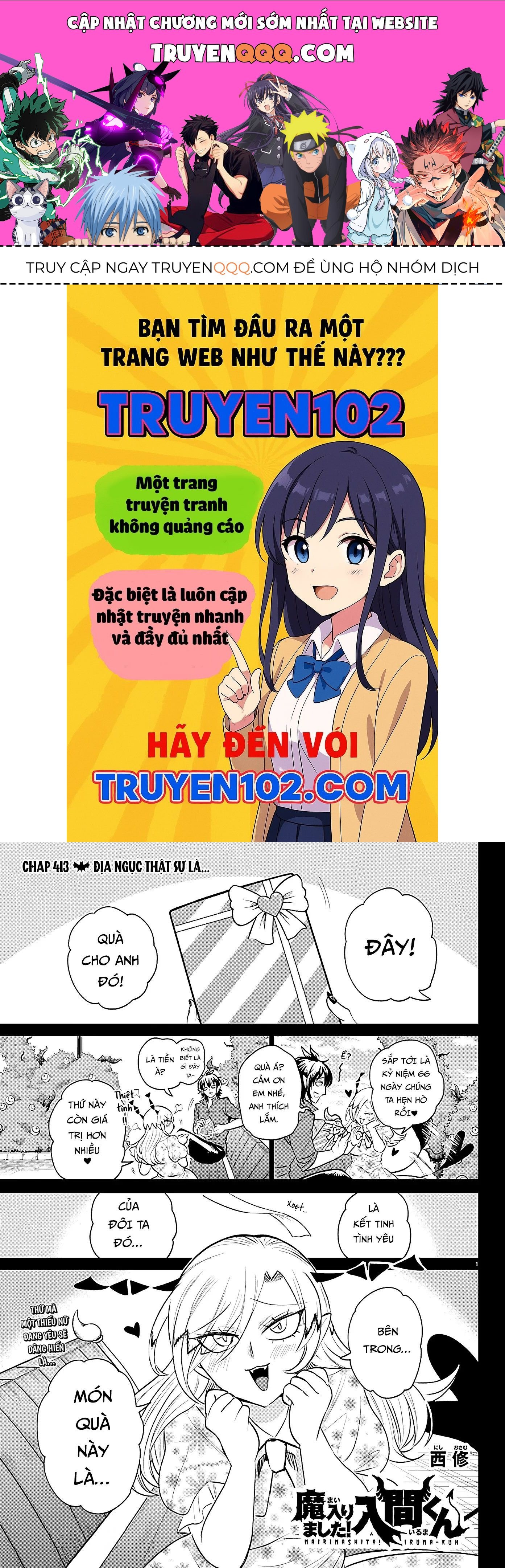 Chào Mừng Cậu Đến Trường Iruma-Kun Chap 413 - Next Chap 414