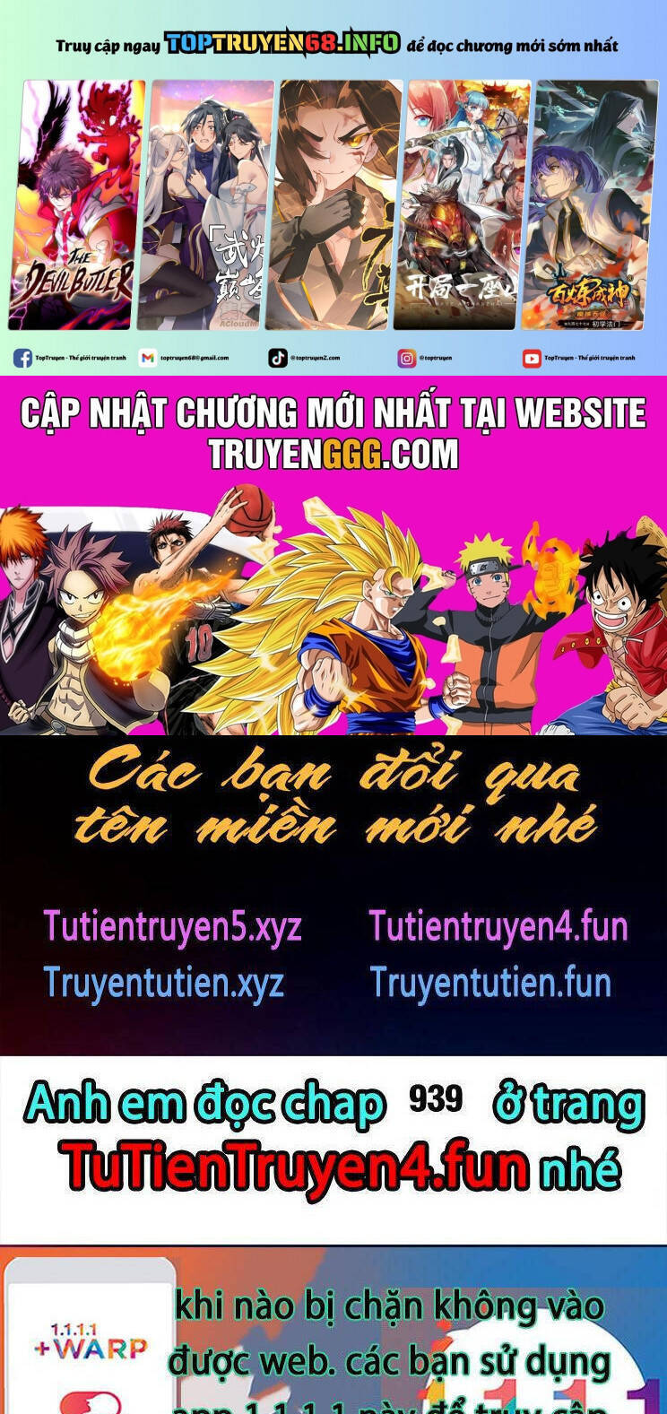 Nguyên Tôn Chap 938 - Next Chap 939