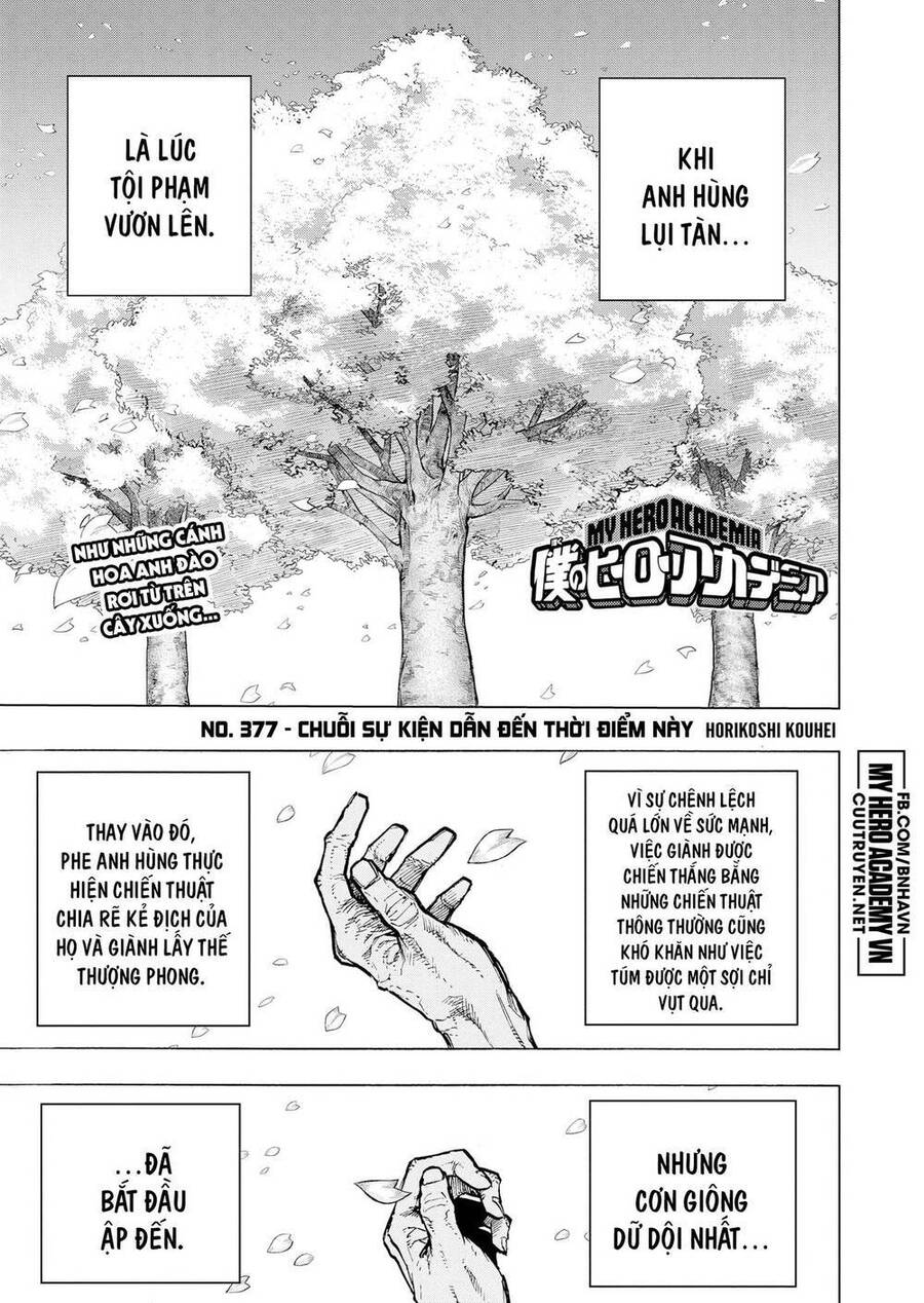Học Viện Anh Hùng Chap 377 - Next Chap 378