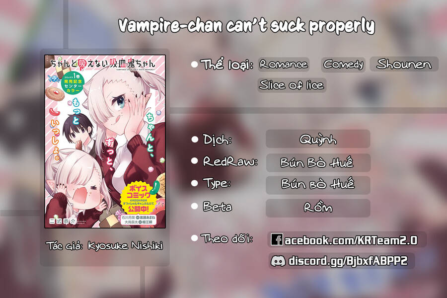 Vampire-Chan Can't Suck Properly Chap 21 - Next Chap 22