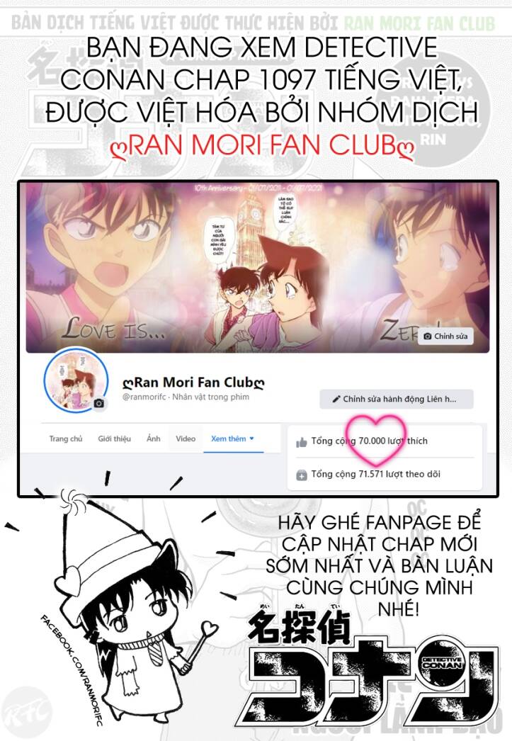 Thám Tử Conan Chap 1097 - Next Chap 1098