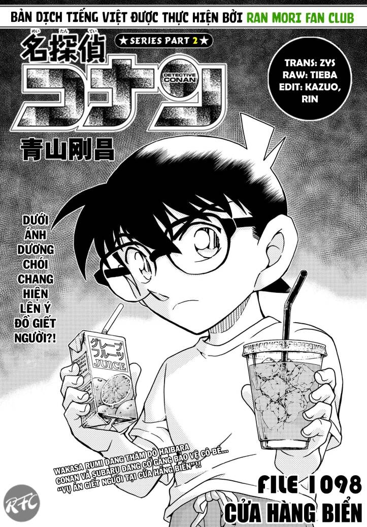 Thám Tử Conan Chap 1098 - Next Chap 1099