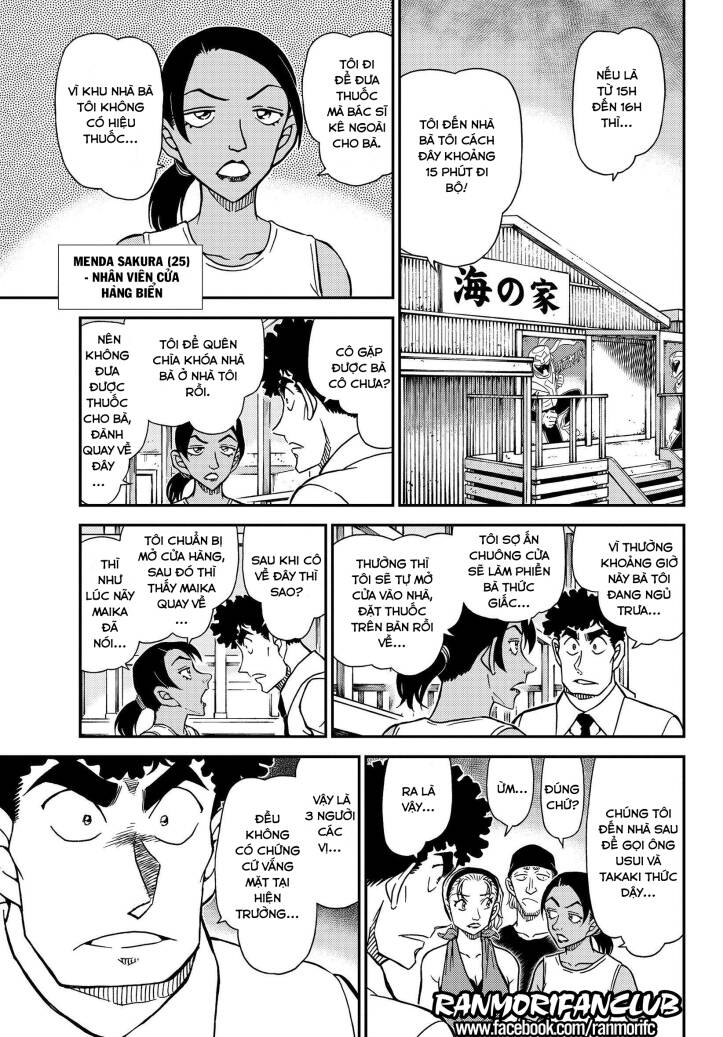 Thám Tử Conan Chap 1098 - Next Chap 1099