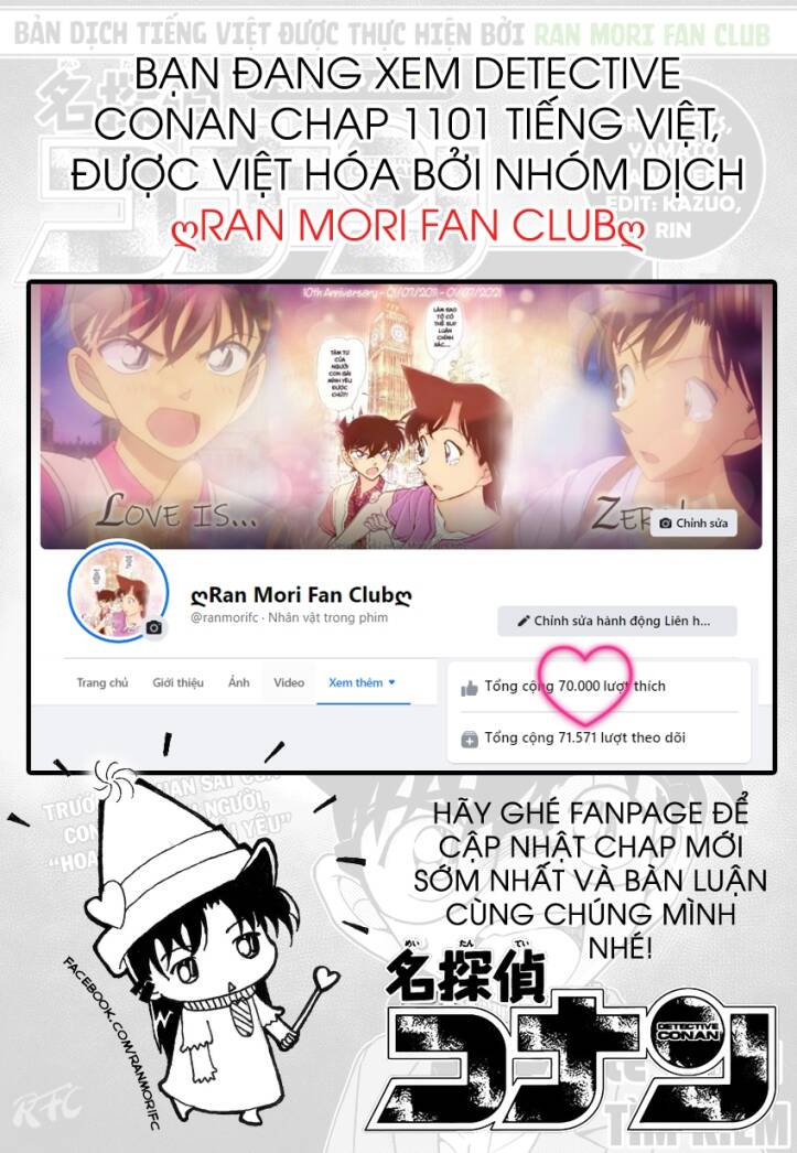 Thám Tử Conan Chap 1101 - Next Chap 1102