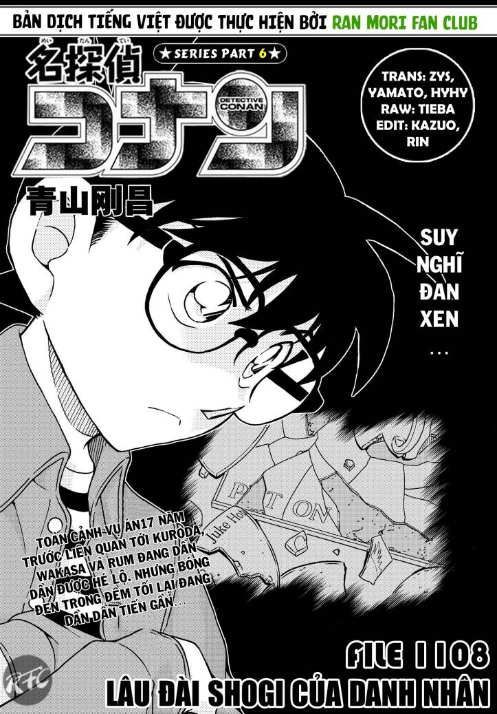 Thám Tử Conan Chap 1108 - Next Chap 1109