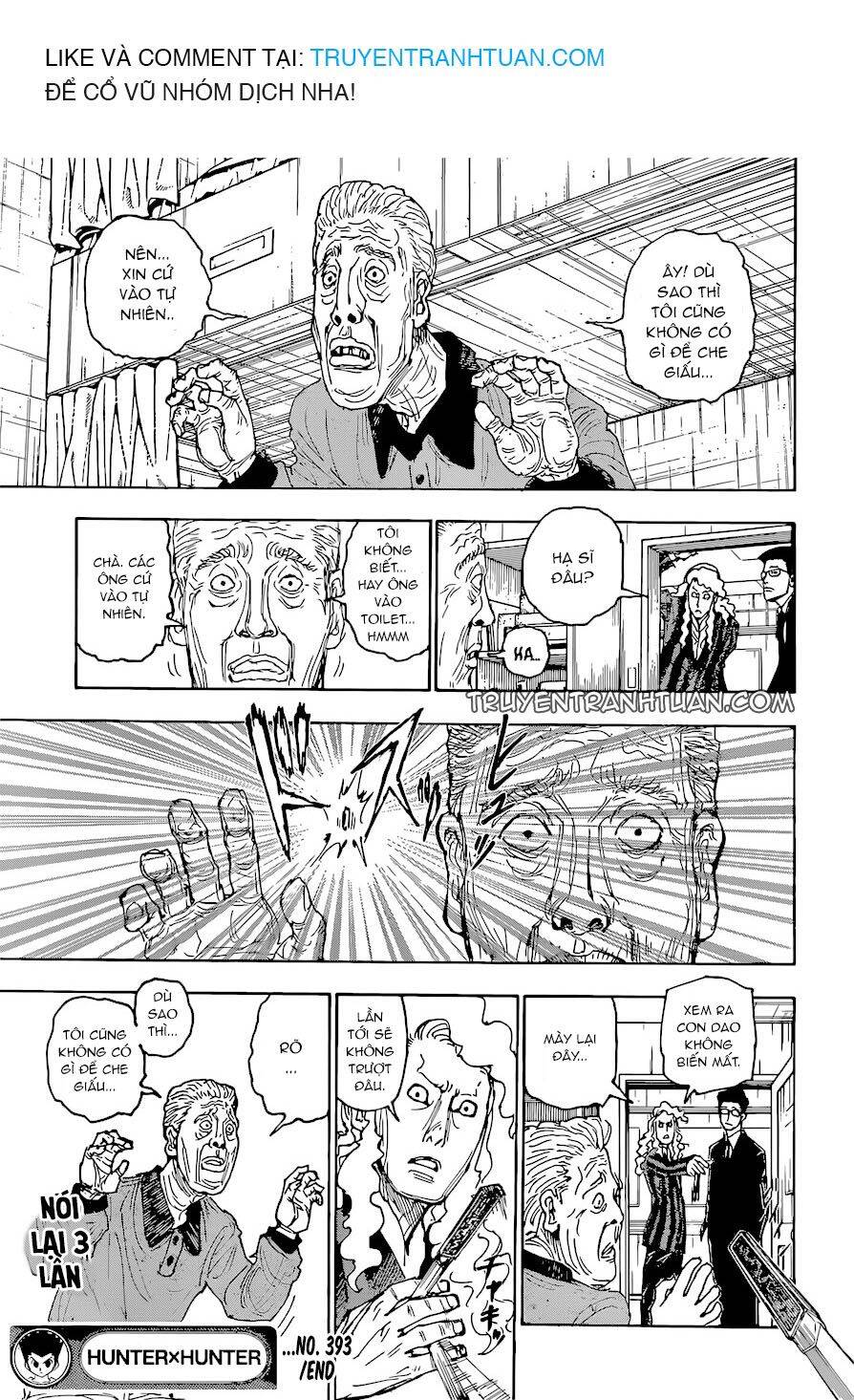 Hunter X Hunter Chap 393 - Next Chap 394