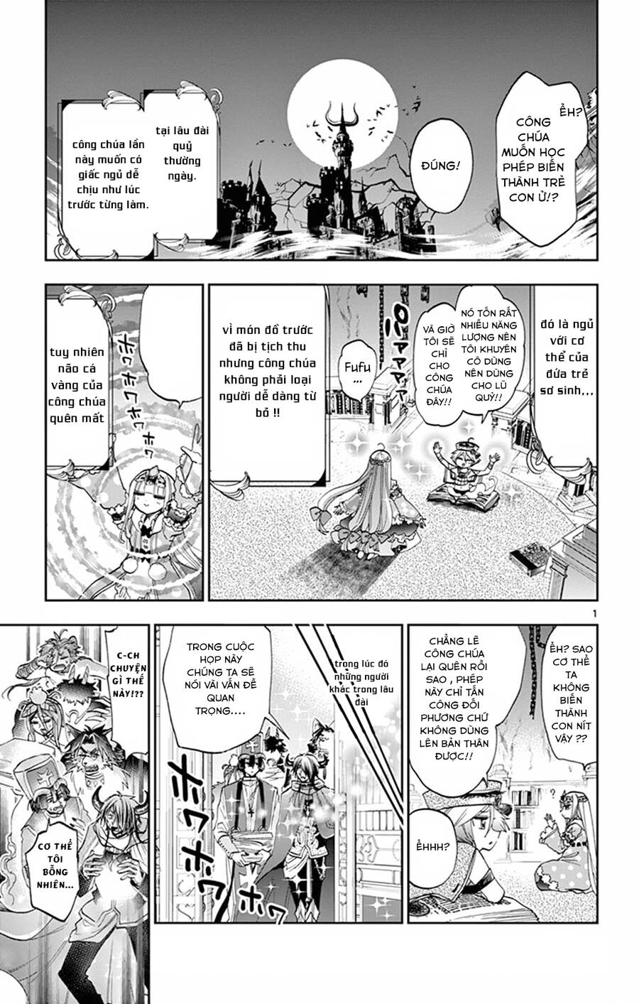 Ngủ Ngon Trong Lâu Đài Của Quỷ Chap 109 - Next Chap 110