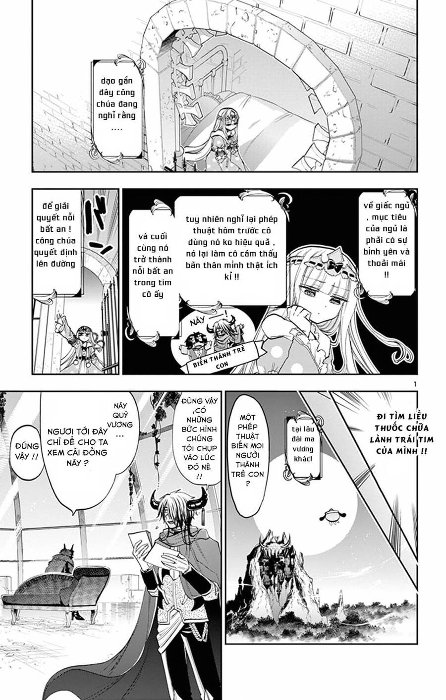 Ngủ Ngon Trong Lâu Đài Của Quỷ Chap 110 - Next Chap 111