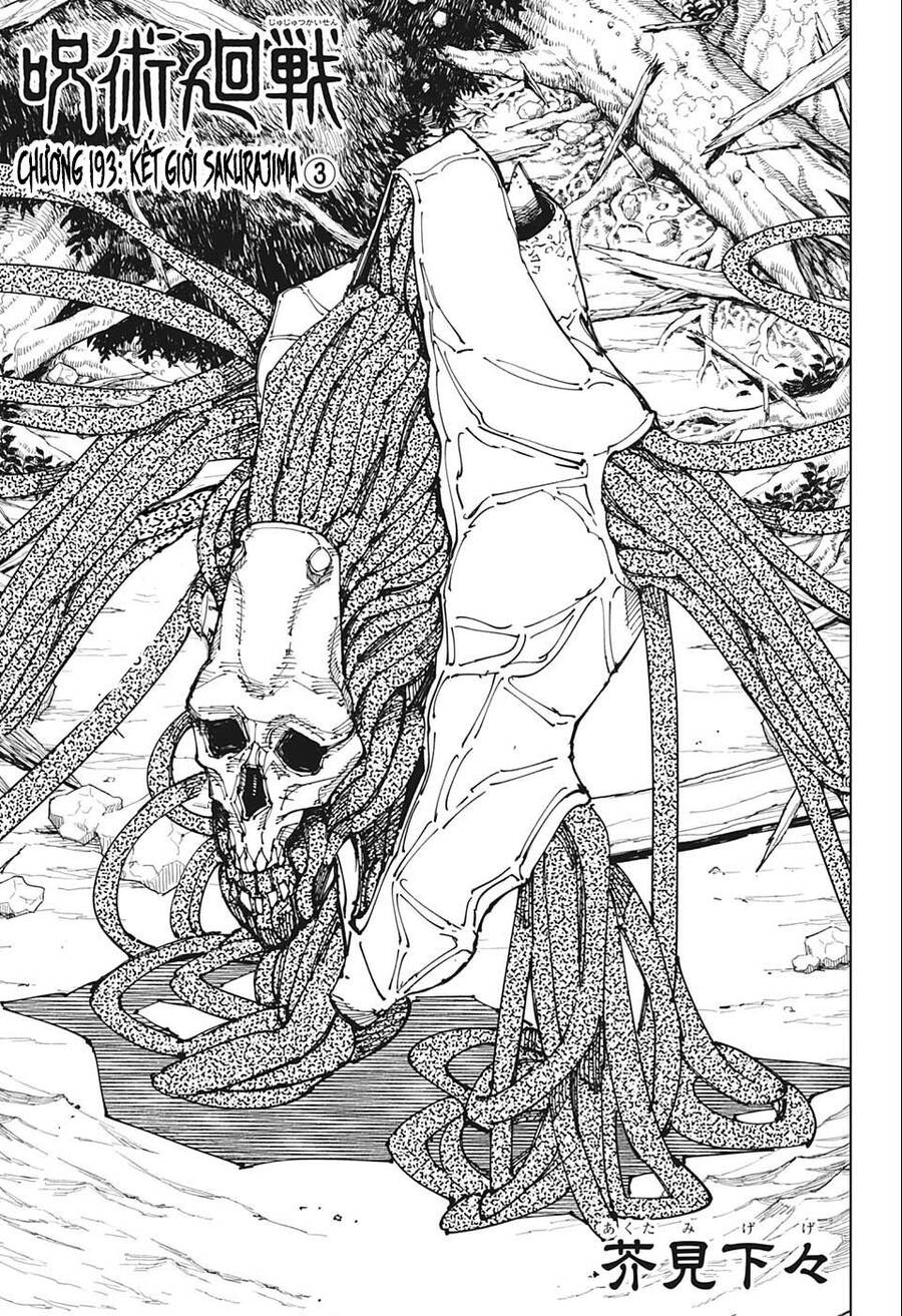 Chú Thuật Hồi Chiến Chap 193 - Next Chap 194