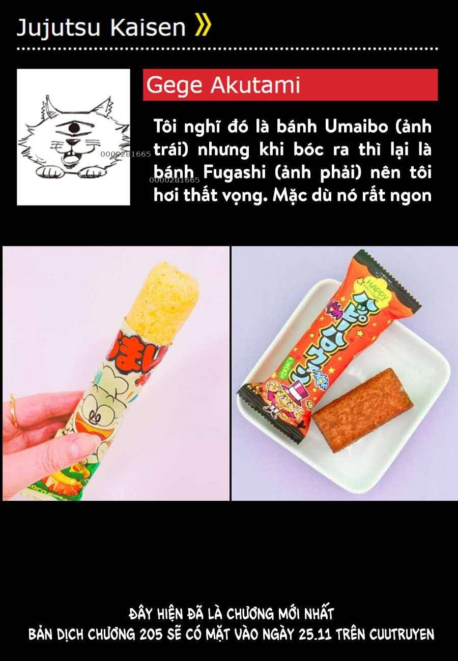 Chú Thuật Hồi Chiến Chap 204 - Next Chap 205