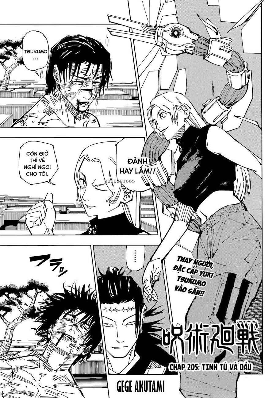 Chú Thuật Hồi Chiến Chap 205 - Next Chap 206