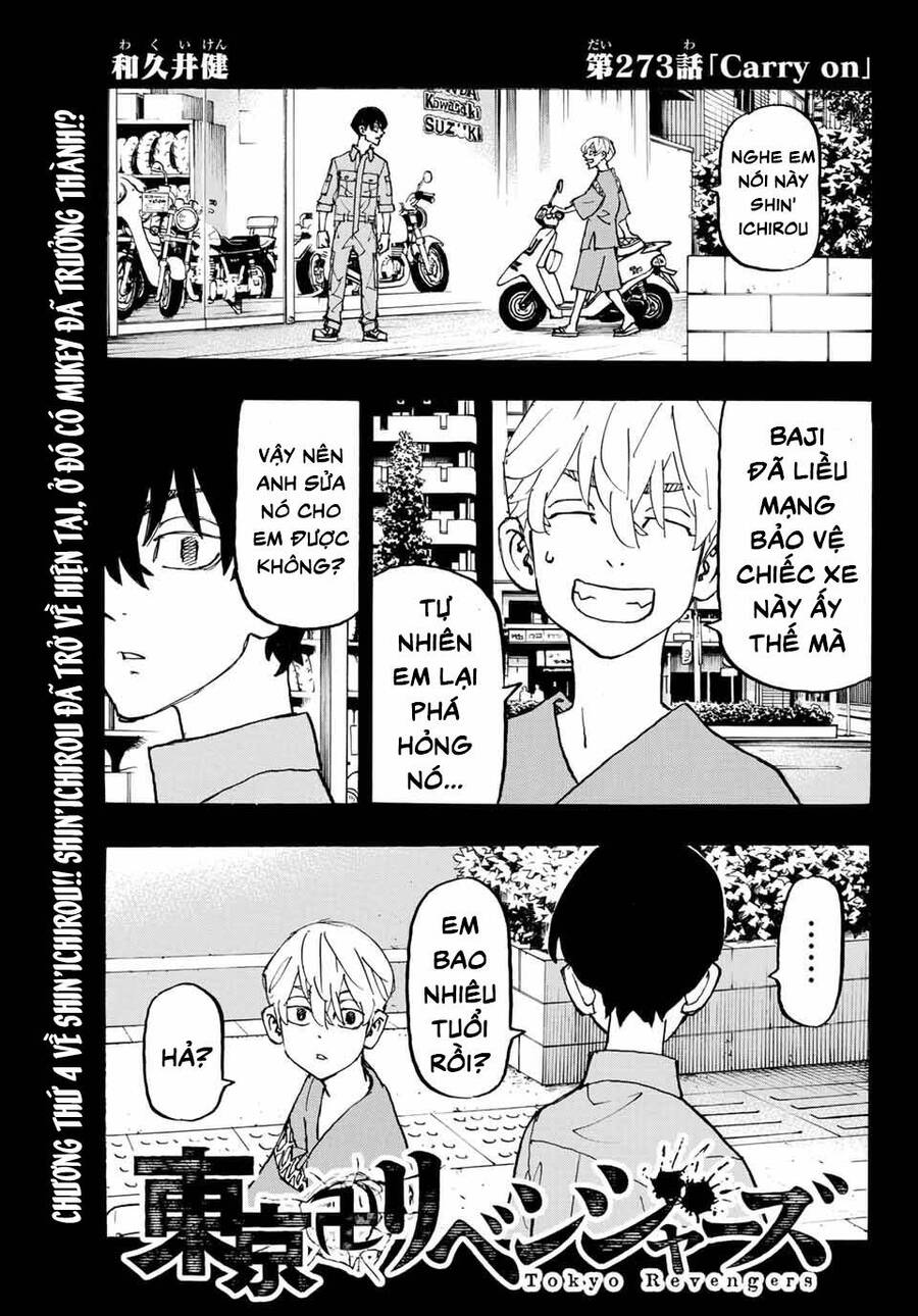 Kịch Trường Của Takemichi Chap 273 - Next Chap 274