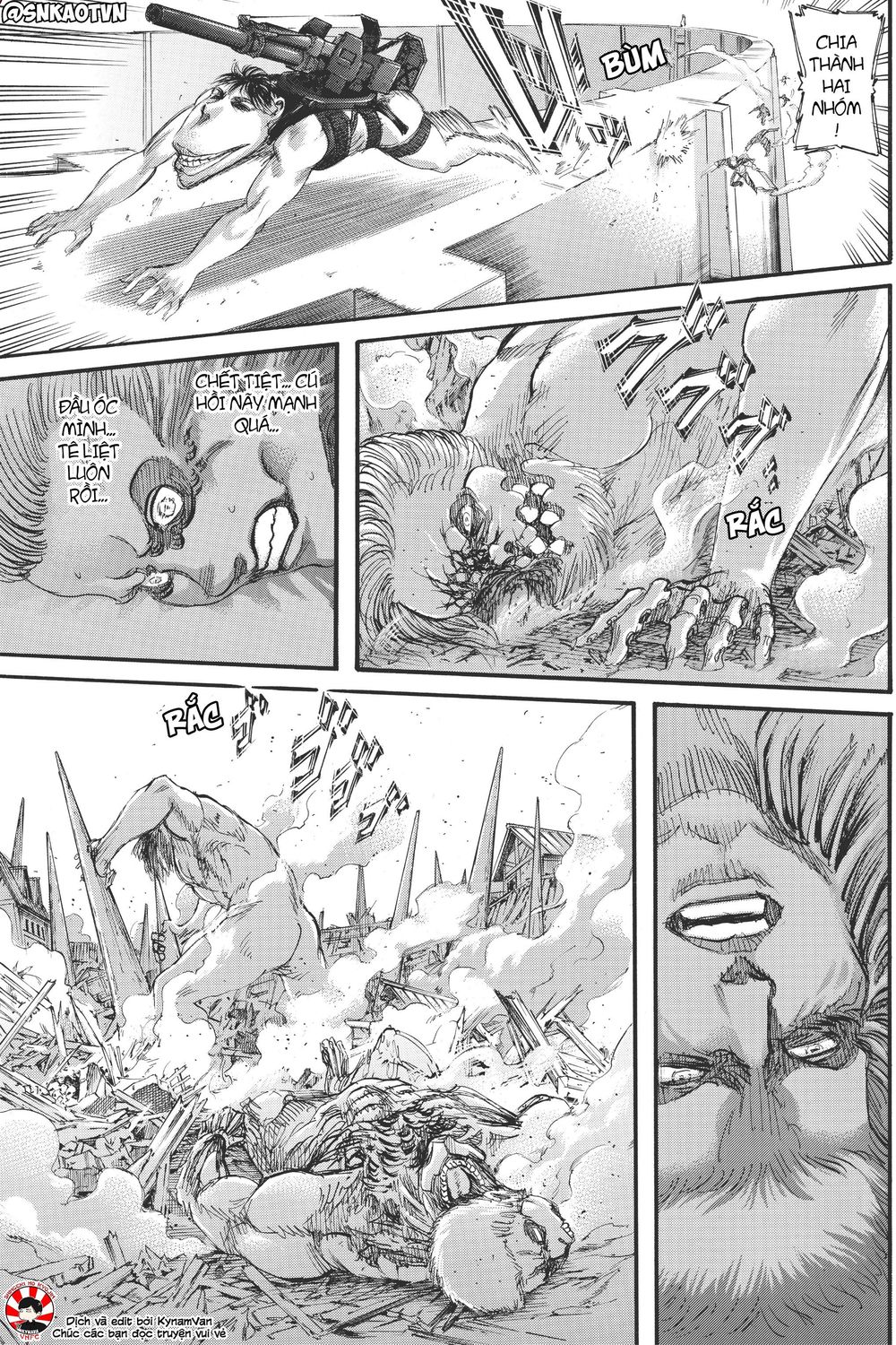 Đại Chiến Người Khổng Lồ Chap 118 - Next Chap 119