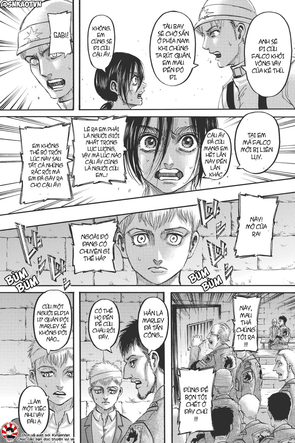 Đại Chiến Người Khổng Lồ Chap 118 - Next Chap 119