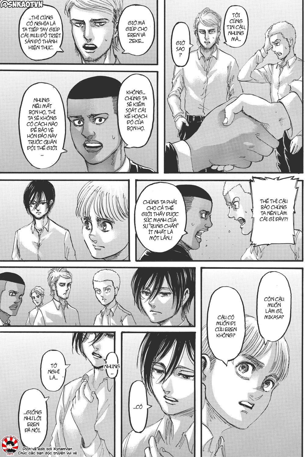 Đại Chiến Người Khổng Lồ Chap 118 - Next Chap 119