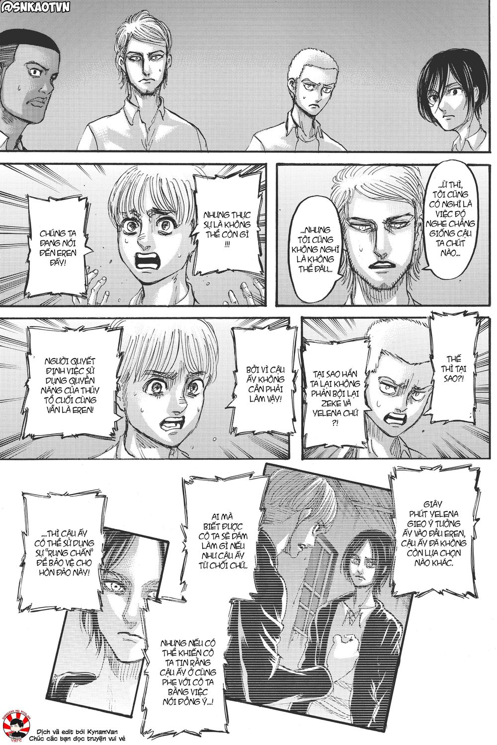 Đại Chiến Người Khổng Lồ Chap 118 - Next Chap 119