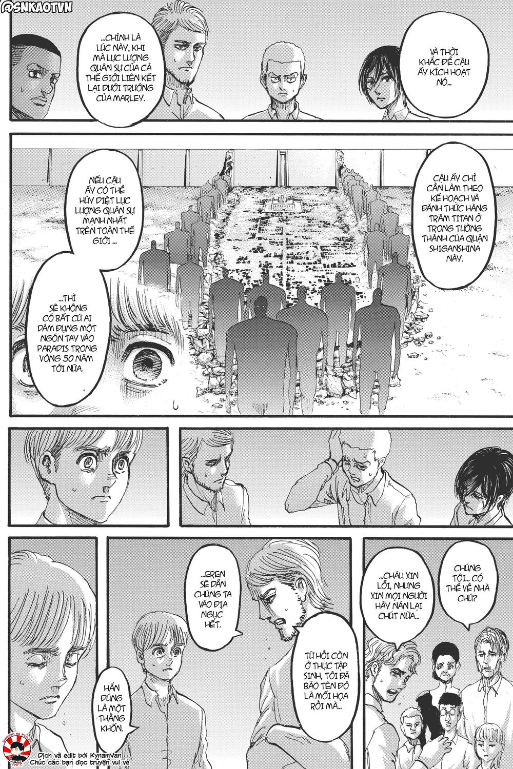 Đại Chiến Người Khổng Lồ Chap 118 - Next Chap 119