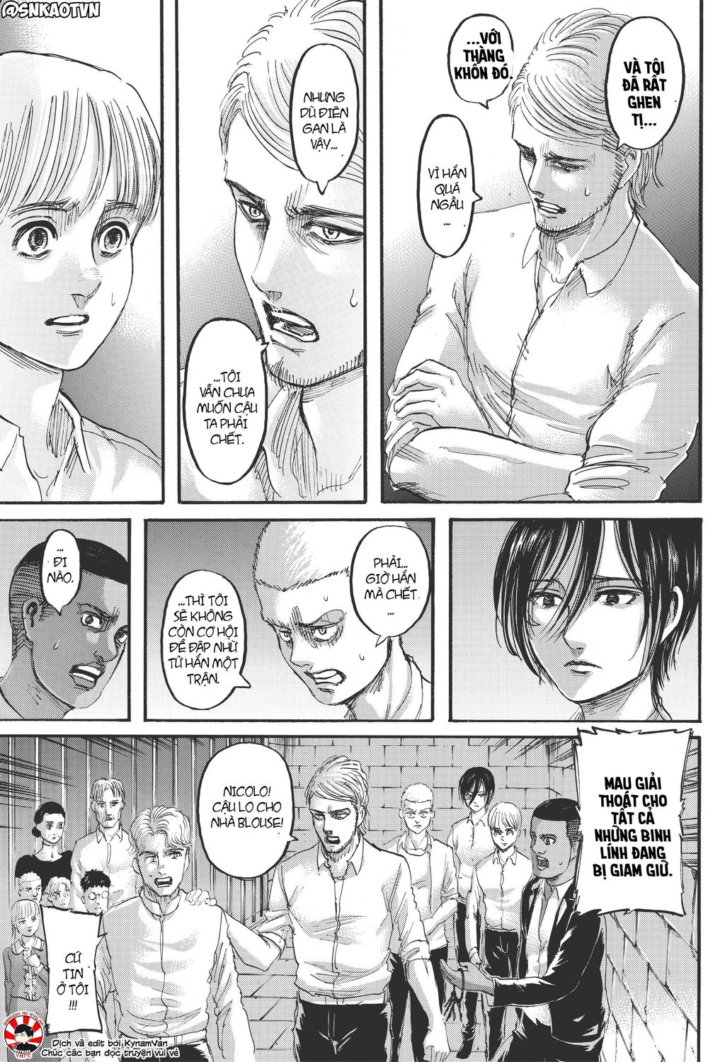 Đại Chiến Người Khổng Lồ Chap 118 - Next Chap 119