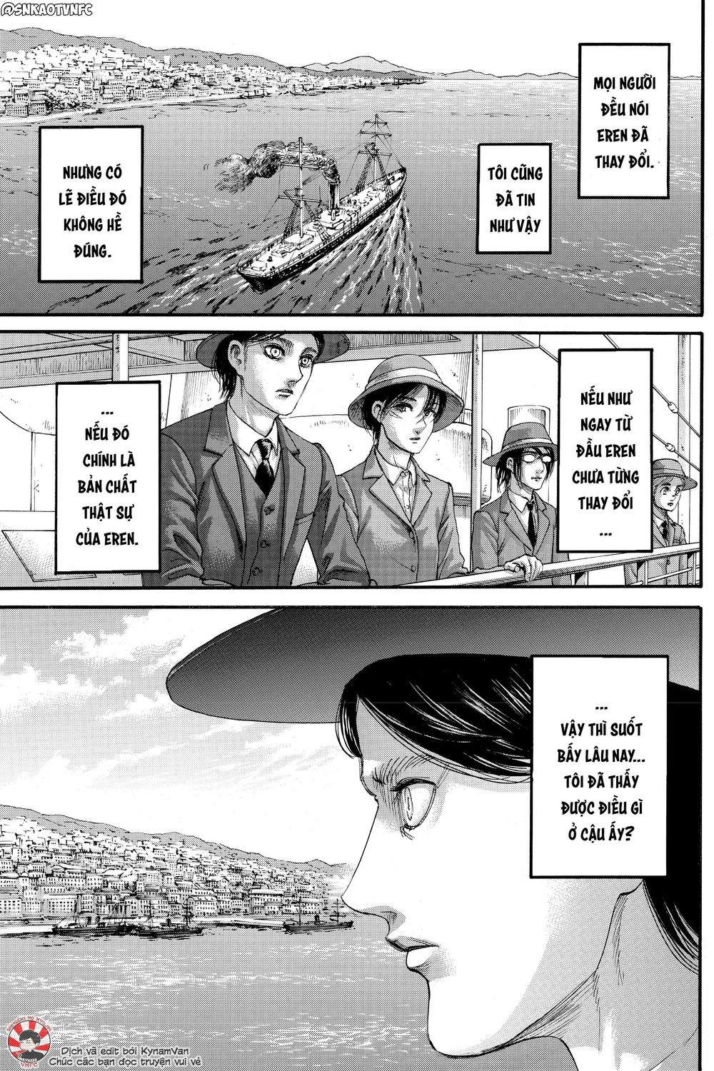 Đại Chiến Người Khổng Lồ Chap 123 - Next Chap 124