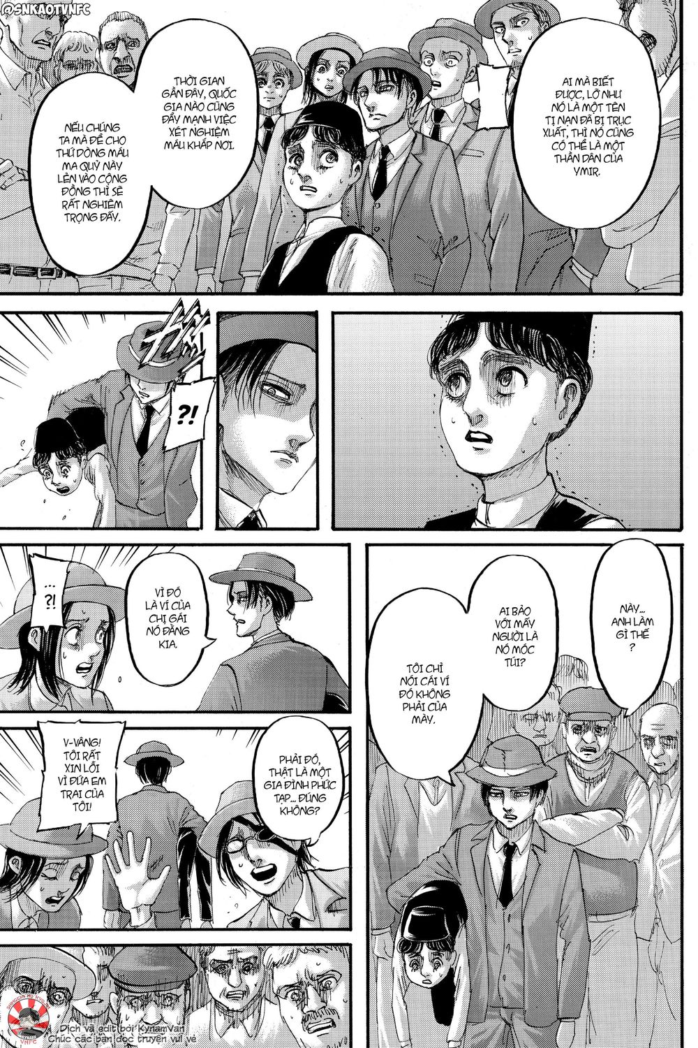 Đại Chiến Người Khổng Lồ Chap 123 - Next Chap 124