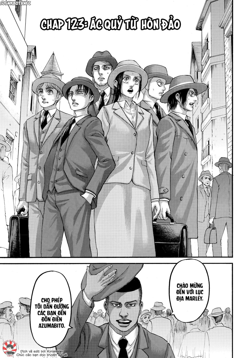 Đại Chiến Người Khổng Lồ Chap 123 - Next Chap 124