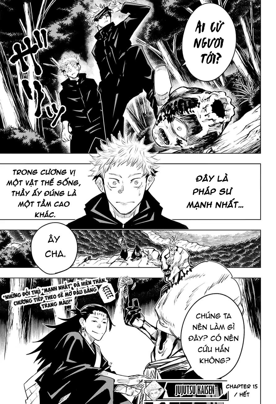 Chú Thuật Hồi Chiến Chap 15 - Next Chap 16