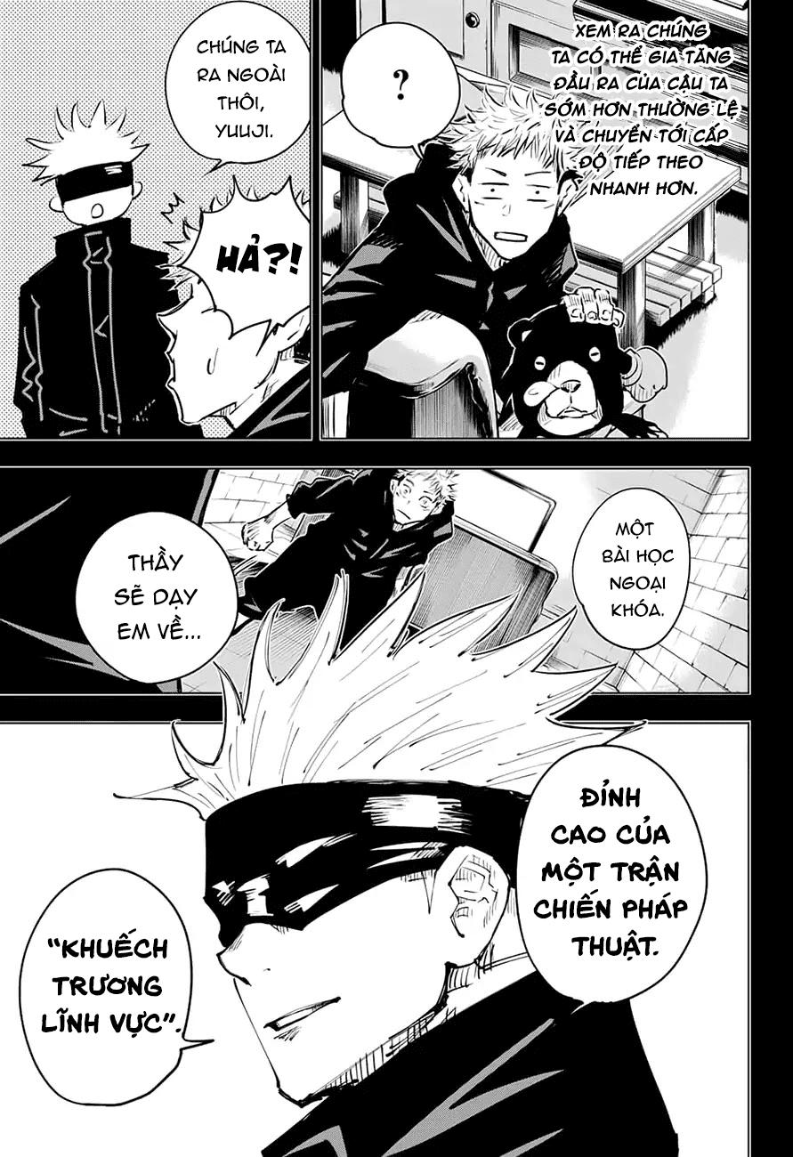 Chú Thuật Hồi Chiến Chap 15 - Next Chap 16