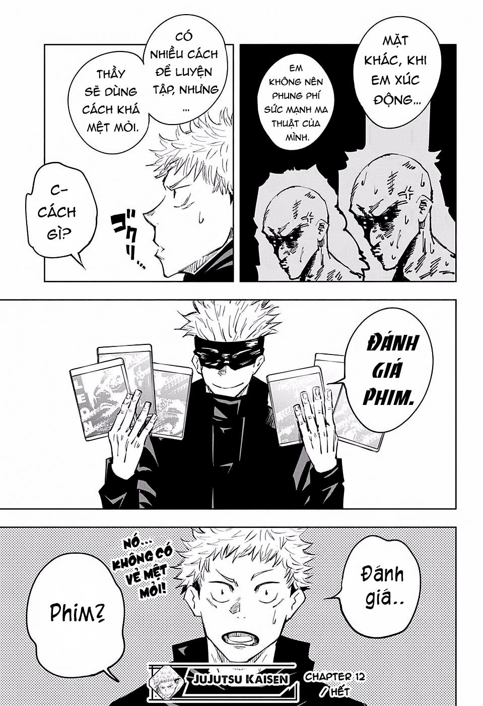 Chú Thuật Hồi Chiến Chap 12 - Next Chap 13