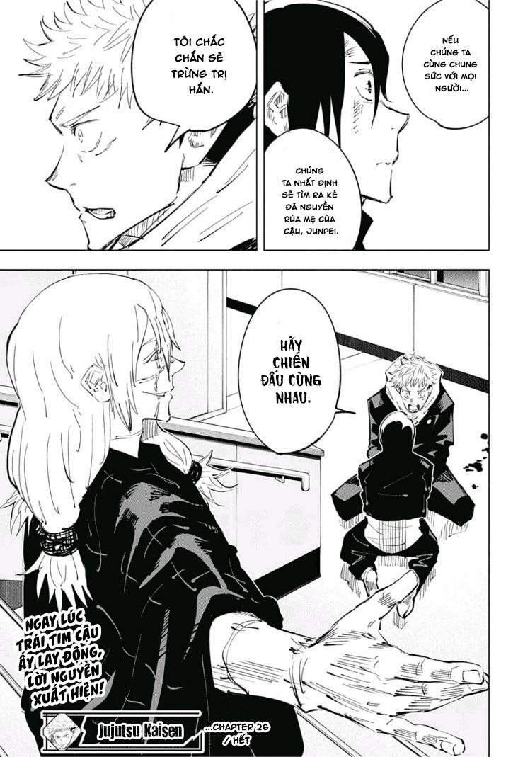 Chú Thuật Hồi Chiến Chap 26 - Next Chap 27