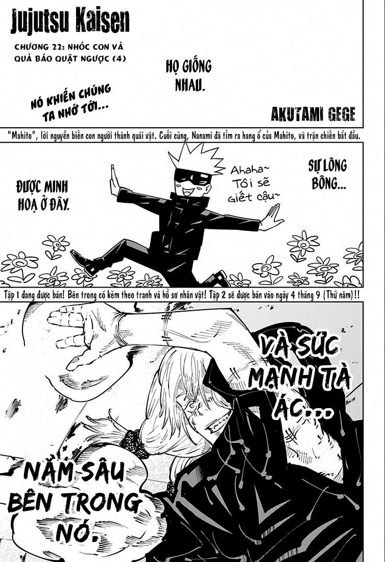 Chú Thuật Hồi Chiến Chap 22 - Next Chap 23