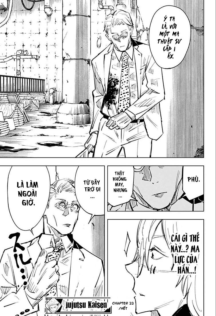 Chú Thuật Hồi Chiến Chap 22 - Next Chap 23