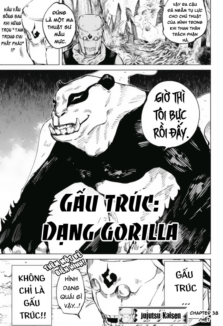 Chú Thuật Hồi Chiến Chap 38 - Next Chap 39