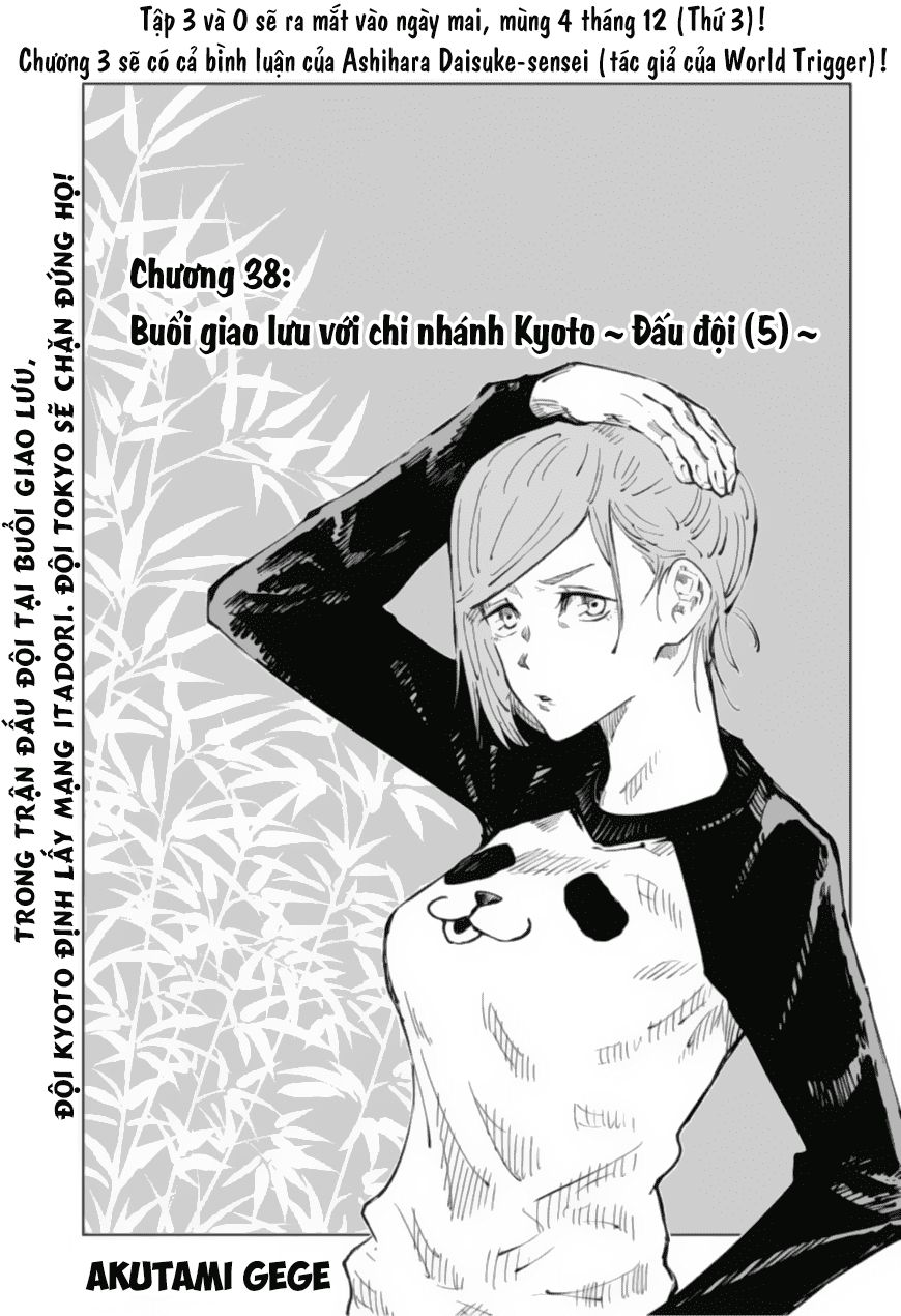 Chú Thuật Hồi Chiến Chap 38 - Next Chap 39