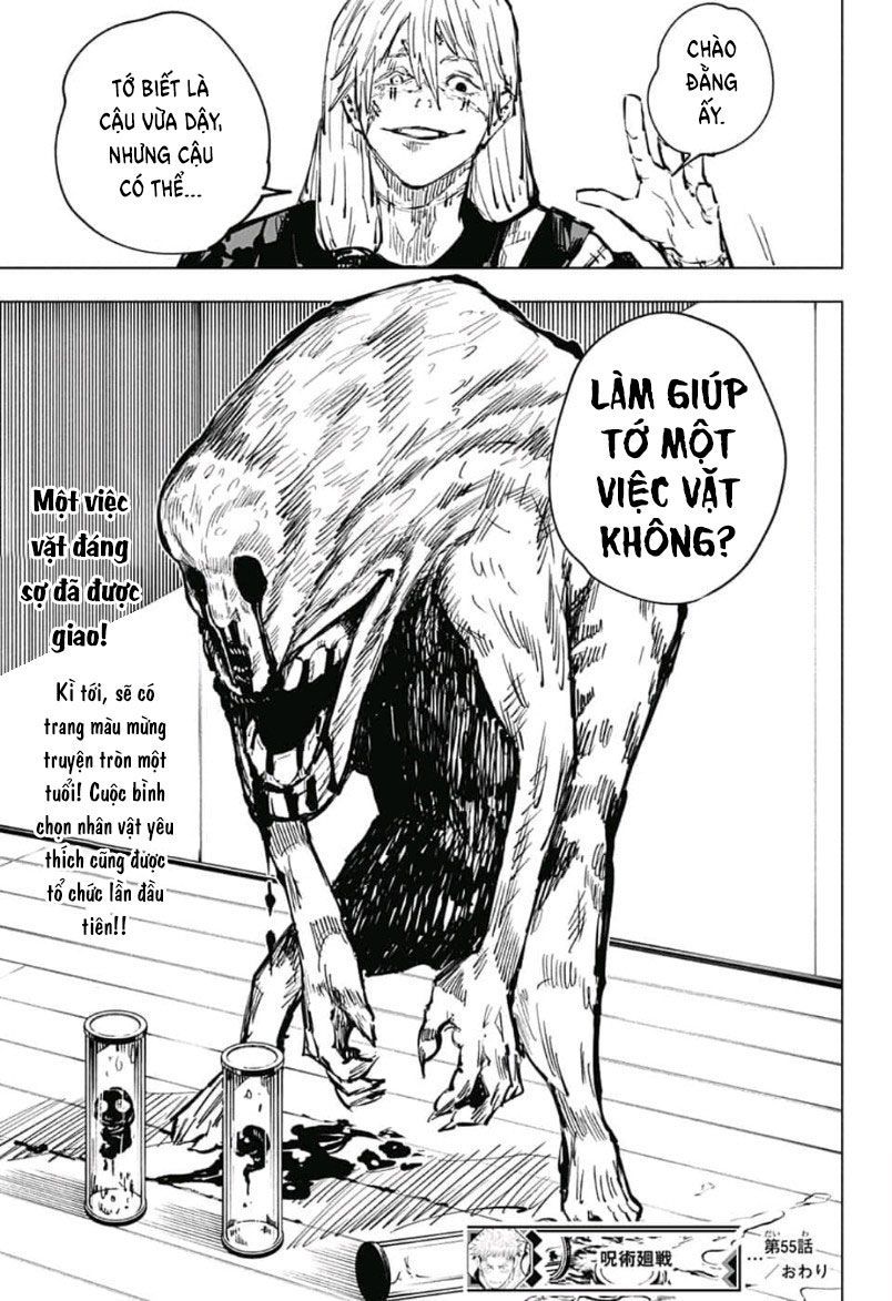 Chú Thuật Hồi Chiến Chap 55 - Next Chap 56